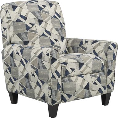 Gray Fabric Recliner Chairs: Patterned, Print, Small & More