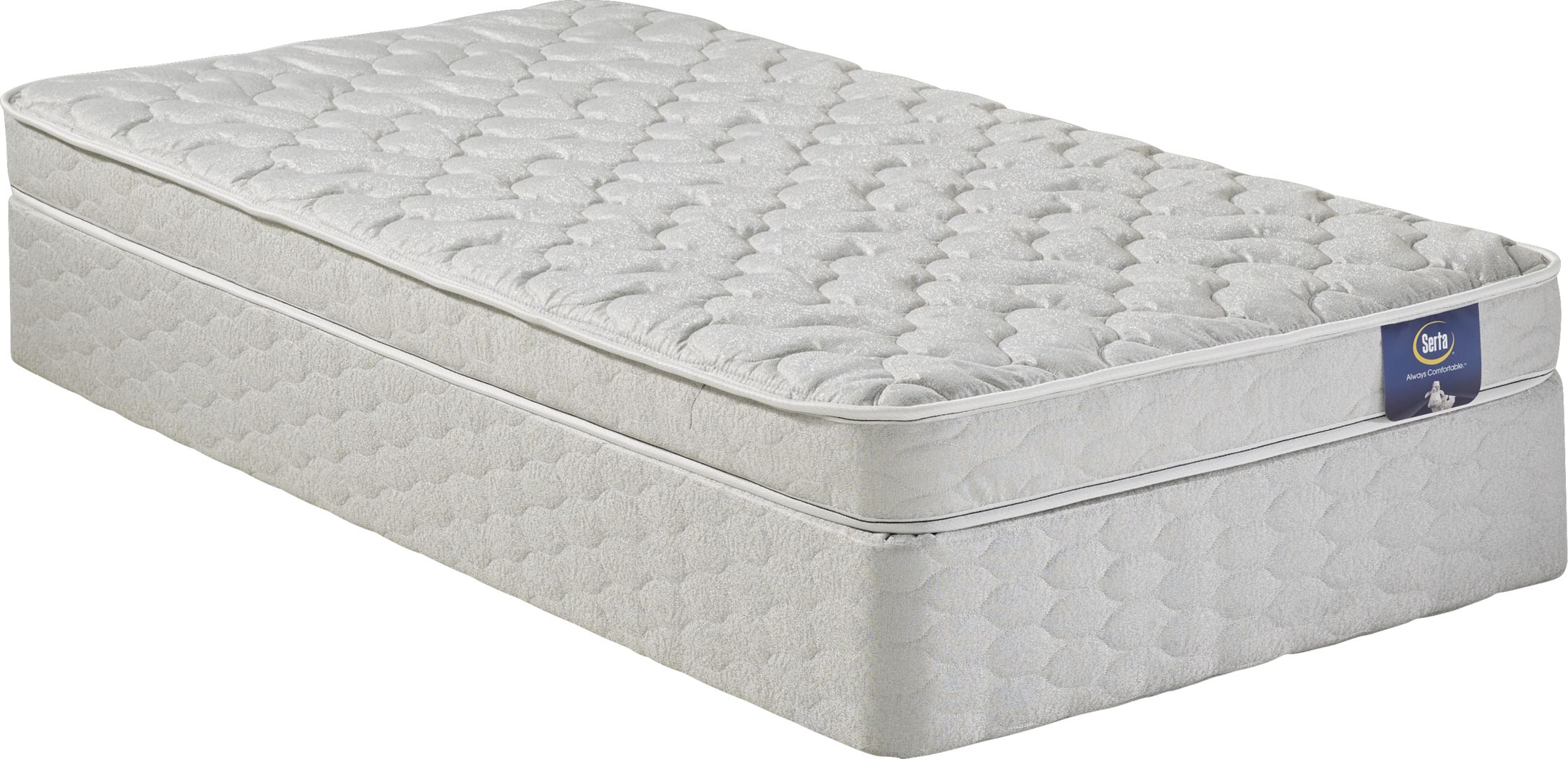 Serta twin on sale mattress set