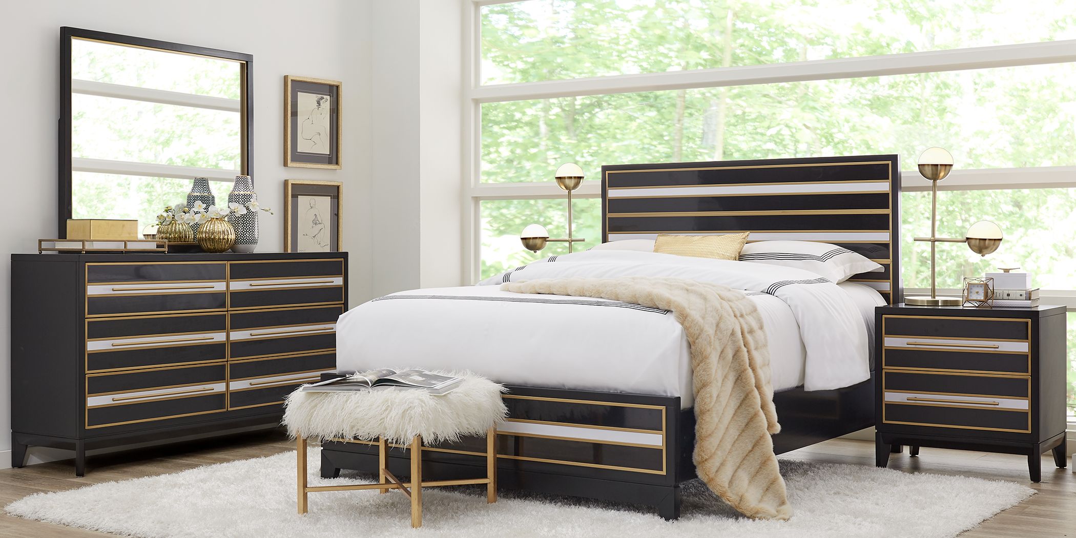 Bedroom Furniture Rooms To, Sofia Vergara King Bed