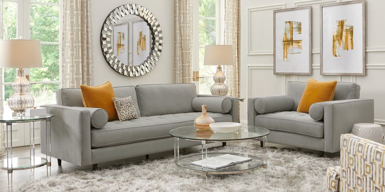 Plush Living Room Sets