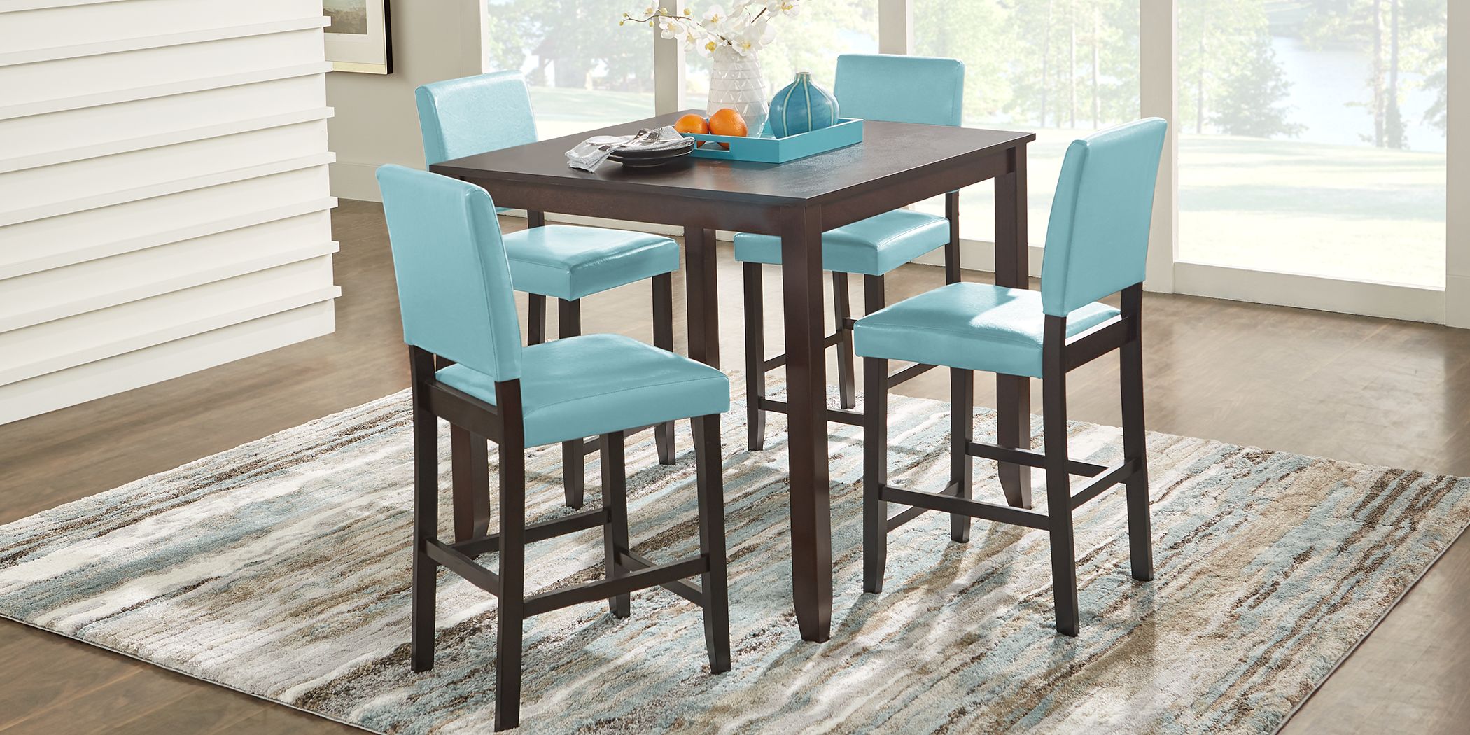 High Top Dining Room Table Sets - Counter Height Dining Room Table Sets For Sale - When choosing your dining room furniture, it is crucial to consider the size and shape of your dining room.