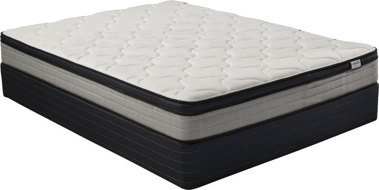 therapedic allington low profile queen mattress set