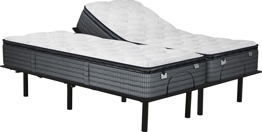 Therapedic Gleaston Split King Mattress with Reverie O200 ...