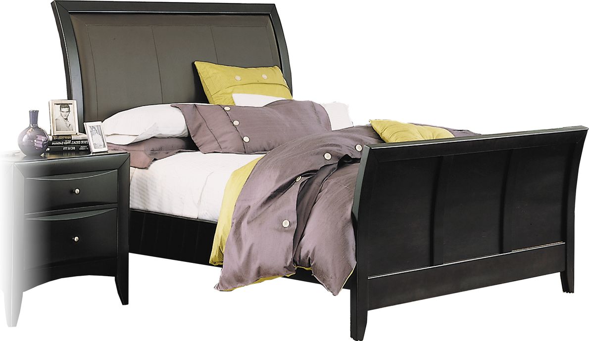 Valencia store sleigh bed