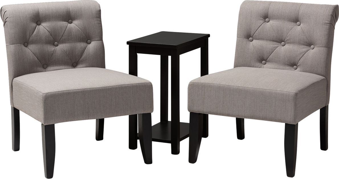 3 piece accent chair set hot sale