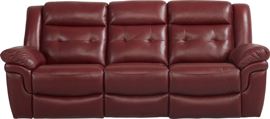 Red Leather Sofas Couches