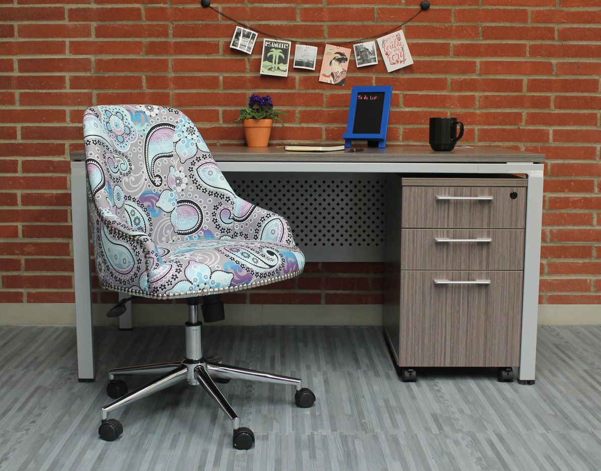 Wimpson Lane Paisley Desk Chair - Rooms To Go